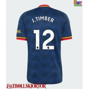 Arsenal Jurrien Timber #12 Bortatröja 2026-27 Kortärmad